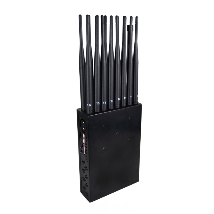 JAX-121A-16 5G/2G/3G/4G/WIFI/GPS/LOJACK 16 Antennas Mobile Signal Jammer, JAX-121A-16 JAX-121A-16 5G/2G/3G/4G/WIFI/GPS/LOJACK 16 Antennas Mobile Signal Jammer, JAX-121A-16